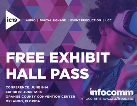 Infocomm USA 2019 on June 12-14 at Orlando Florida