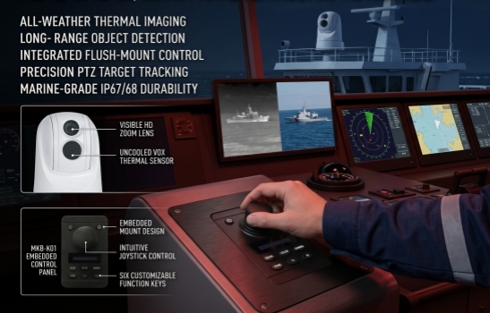 Maritime Thermal PTZ Cameras