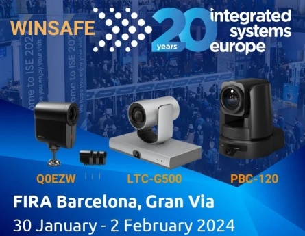 ISE will take place in Barcelona from 30 January to 2 February 2024